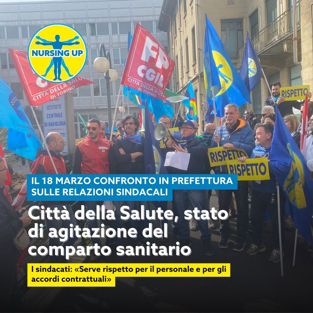 stato di agitazione a cittò della salute
